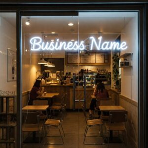 Enseigne commerciale au néon personnalisée Enseigne LED logo d'entreprise