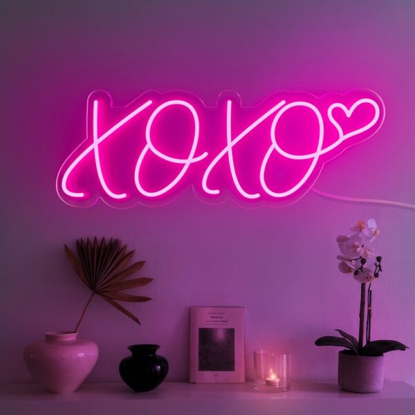 Enseigne néon XOXO Enseigne néon esthétique