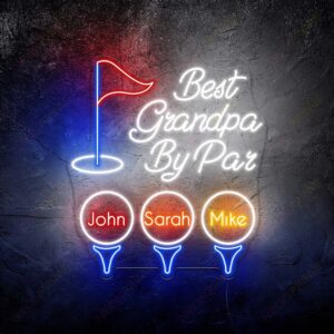 Enseigne néon Meilleur Papa