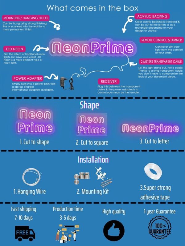 Inspirez, expirez yoga enseigne néon - Image 10